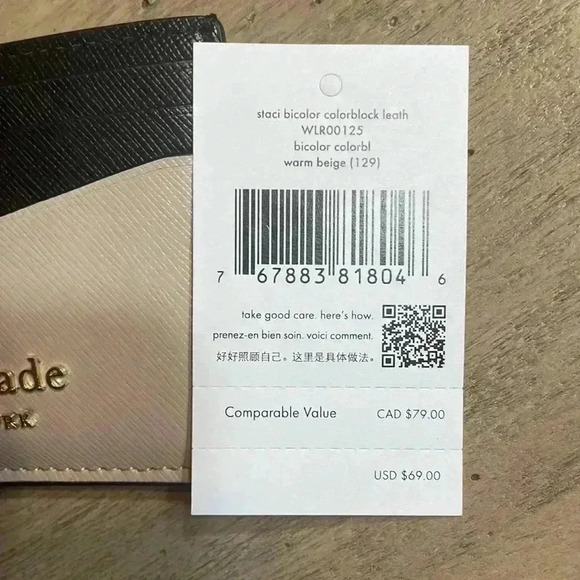 NWT Kate Spade crossbody purse with cardholder - Picture 6 of 10